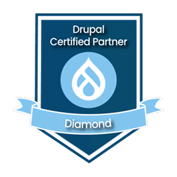 Vardot's Drupal Certified Partner - Diamond Certificate